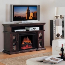 Fireplace Entertainment Stand - Save for it :)