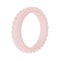 Customize Stackable Twist Silicone Ring - Best Silicone Rings