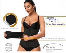 FEELINGIRL PLUS SIZE WAIST TRAINER WITH ZIPPER AND STRAPS FOR WOMEN BODY SHAPER - Weight loss plans