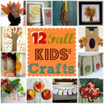 12 Fall Kid's Crafts - For the little one
