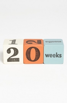 Baby Age Blocks - For the new arrival