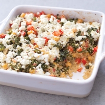Baked Quinoa With Roasted Kale & Chickpeas - Food & Drink