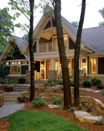 Beautifully landscaped home - Cool architecture 