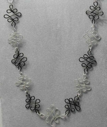 Wire Necklace - Jewlery making ideas
