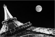 Eiffel Tower - Black and White Photos