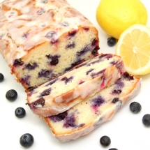 Lemon-Blueberry Yogurt Loaf - Food, Drink and Baking