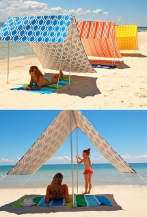 DIY Beach Umbrella - Party ideas