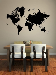 World Map Wall Mural - For the home