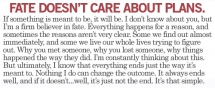 Fate Doesn't Care - General Motivation