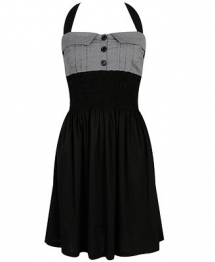 Cute 50's inspired Halter Dress - All Types of Style