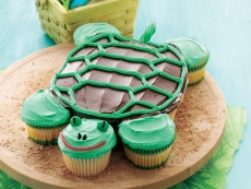 Turtle Cupcake Cake - Cupcakes