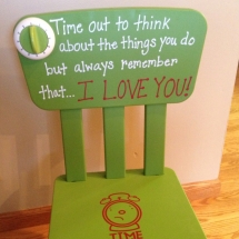 Timeout Chair - For the kids