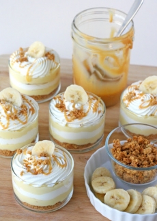 Banana Caramel Cream Dessert - Dessert Recipes