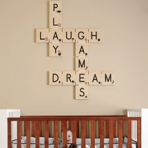Crossword Wall Art - For the new arrival