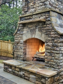 Outdoor fireplace - For the home