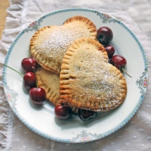 Sweetheart Cherry Pies - Dessert Recipes