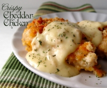Crispy Cheddar Chicken - Food & Drink