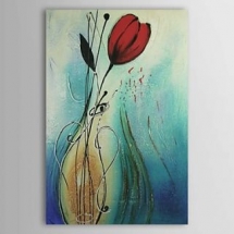 Charming Flower Oil Painting Free Shipping - Flower Paintings