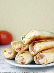 Chicken & cream cheese taquitos - Cooking
