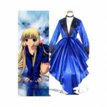 Chobits Chii Blue Dress Cosplay Costume - Chobits Cosplay Costumes