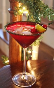 Christmas Cranberry Margarita - Christmas