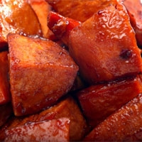 Cinnamon Sweet Potatoes with Vanilla - Cooking