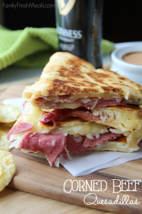 Corned Beef and Cabbage Quesadillas - Cooking Ideas