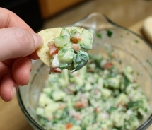 Crisp cucumber salsa - Food & Drink