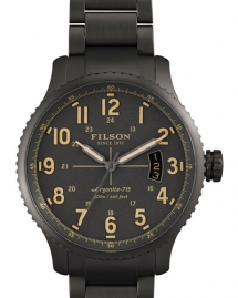 Filson 43mm Mackinaw Field Gunmetal Coated Watch - Watches