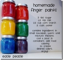 Finger Paint Fun for Kids - Fun crafts