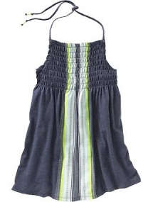 Girls Smocked Halter Top from Old Navy - For the kids