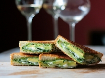 Green Goddess Grilled Cheese Sandwich Recipe  - Cooking Ideas