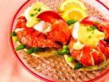 Maine Lobster Benedict - Food & Drink