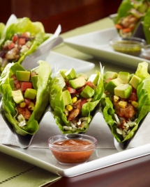 Mediterranean Chicken Lettuce Wrap Tacos - Easy recipes