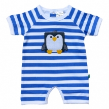 organic cotton penguin onesie - For the little one