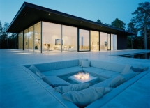 Outdoor sunken seating area - Great designs for the home