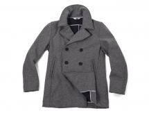 Outlier Liberated Wool Peacoat - Man Style