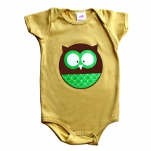 Owl organic onesie - For the kids