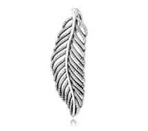 Pandora Feather Necklace Pendant - Jewelry