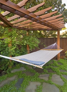 Pergola with hammock - For the home