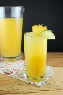 Pineapple Margaritas - Food & Drink