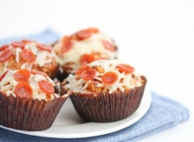 Pizza Cupcakes - Tasty Grub