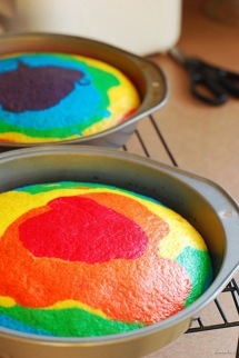 Rainbow Cake - For the little one