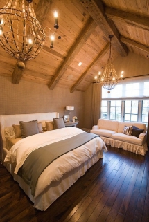 Rustic Master Bedroom - Dream Home Interior Décor