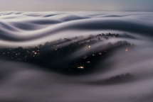 Sea of California fog (picture) - This planet is amazing