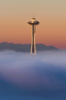 Seattle's Space Needle takes off [photo] - Towers