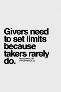 Set limits - Quotes & other things