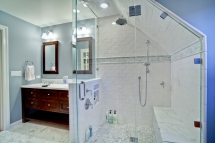Shower half wall - New Bathroom?