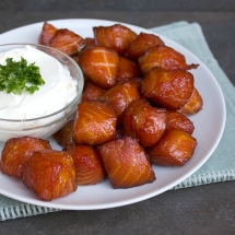 Smoked Salmon Nuggets - Tasty Grub