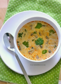 Spicy Thai Coconut Soup Recipe - Cooking Ideas